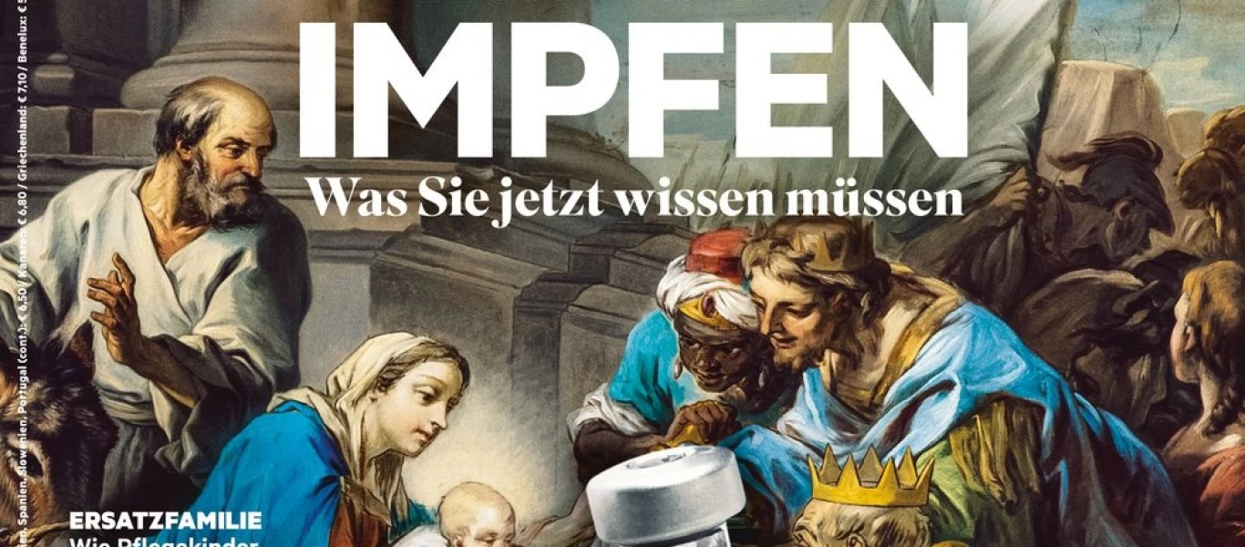 Ξεπέρασαν κάθε όριο στην προπαγάνδα: Το Stern είναι έτοιμο να εμβολιάσει τον... Χριστό!